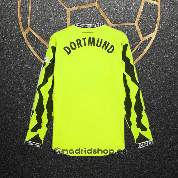 Camiseta Borussia Dortmund Special Manga Larga 24-25 Amarillo